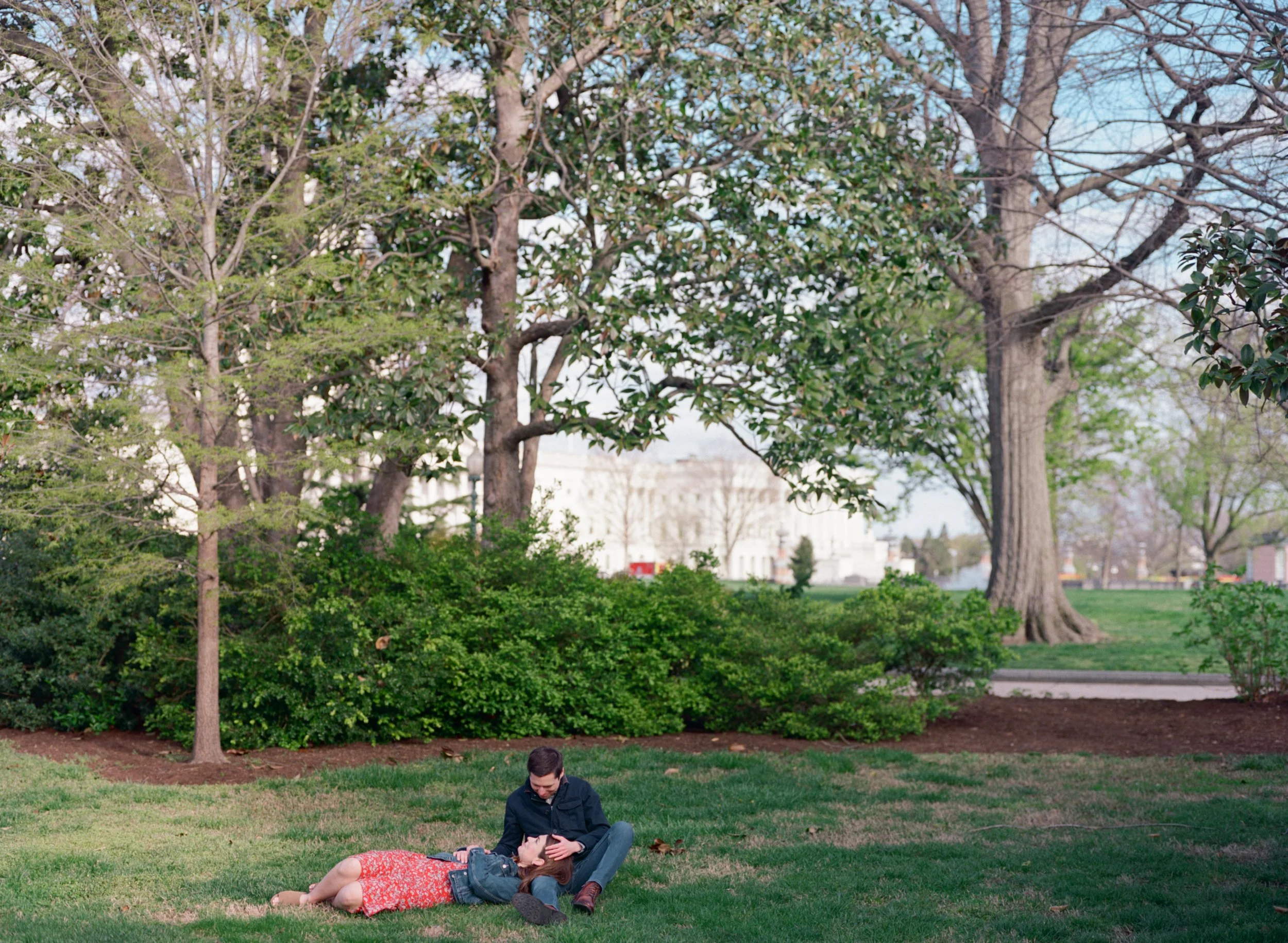 Film engagement photography at the US Capitol Grounds