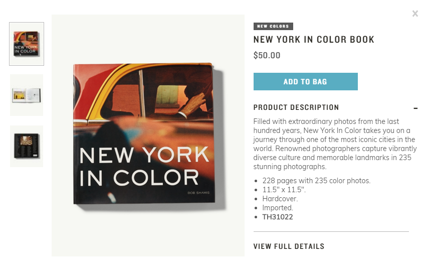 TB Beach, Home, & Gifts Product Description Page