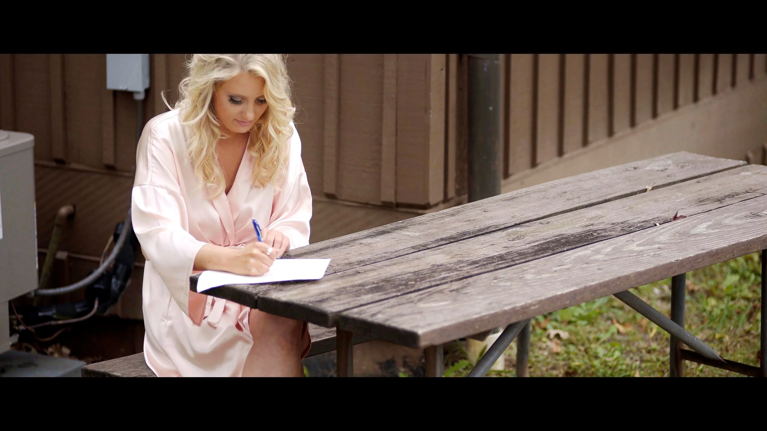 Maid of Honor writes her toasts