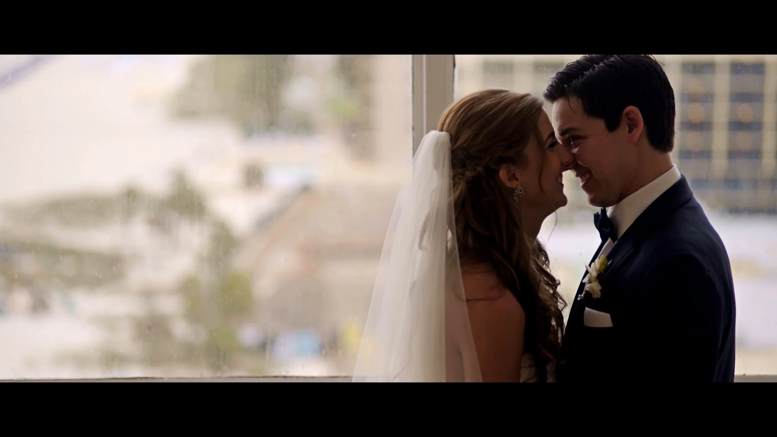 Couples portraits inside Bellwether Beach Resort wedding venue in St. Pete Beach