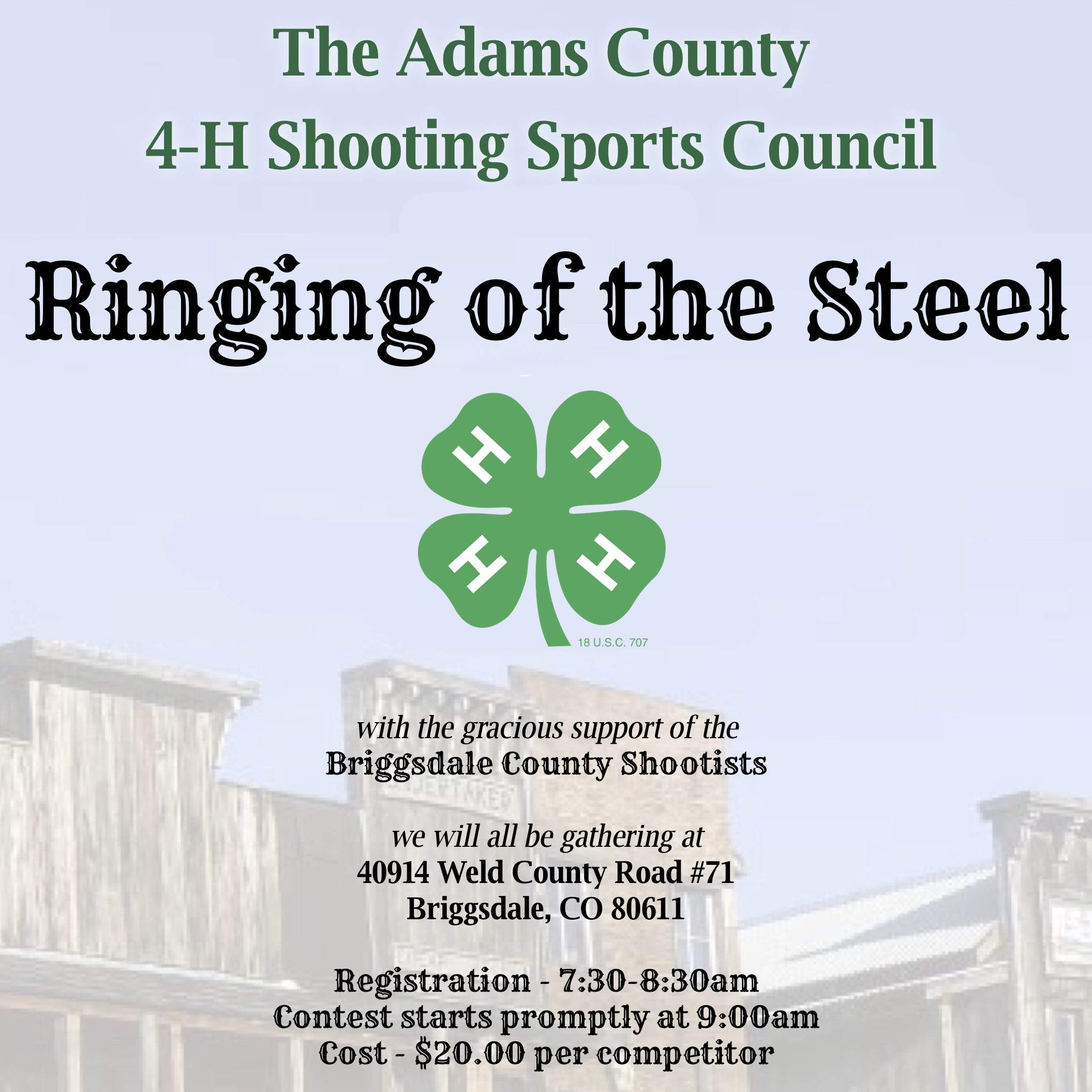 “Ringing of the Steel” Western Heritage Contest