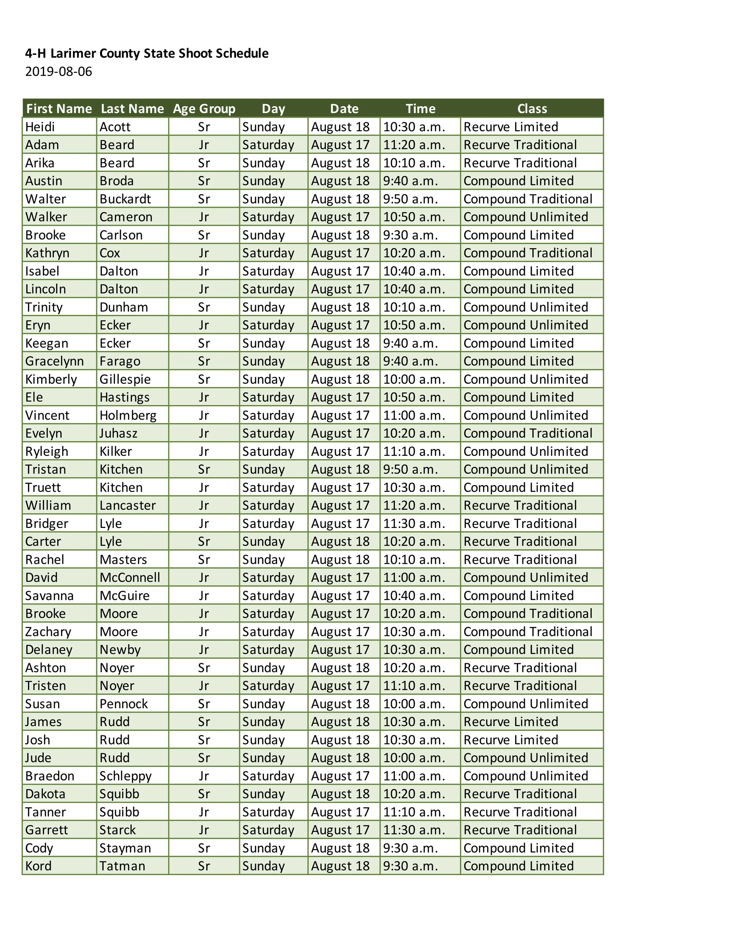 4-H Archery State Shoot Schedule 2019.jpg