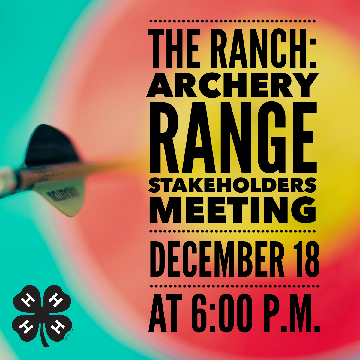 The Ranch: 4-H Archery Range Stakeholders Meeting