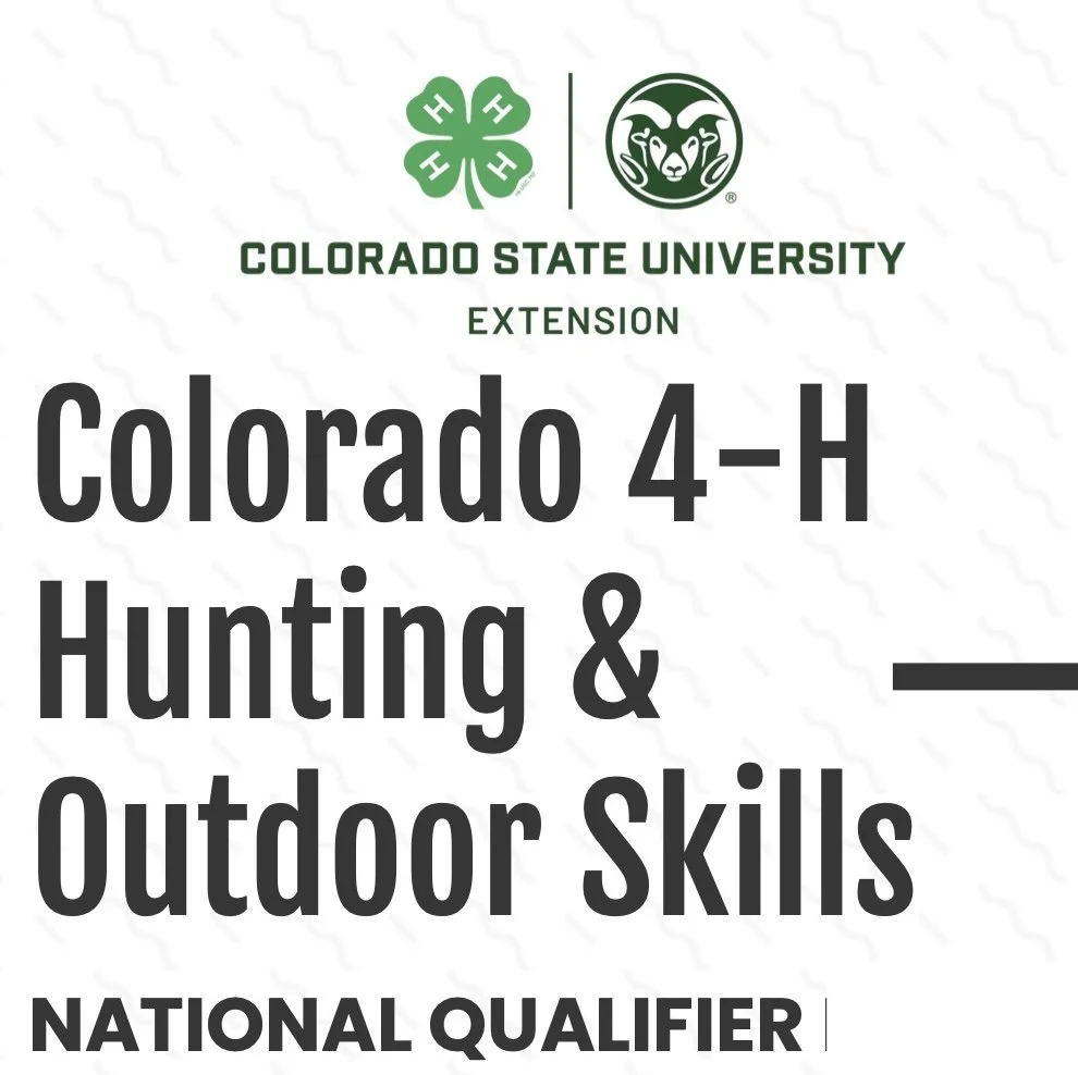 Colorado 4-H Outdoor Skills Competition 2026