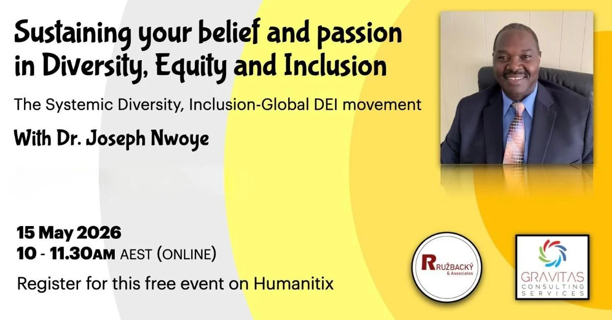 Sustaining your belief and passion in Diversity, Equity and Inclusion