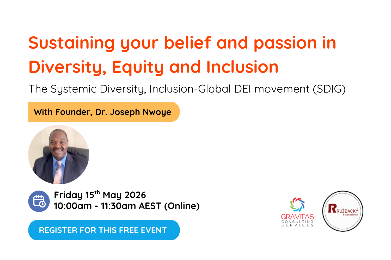 Sustaining your belief and passion in Diversity, Equity and Inclusion