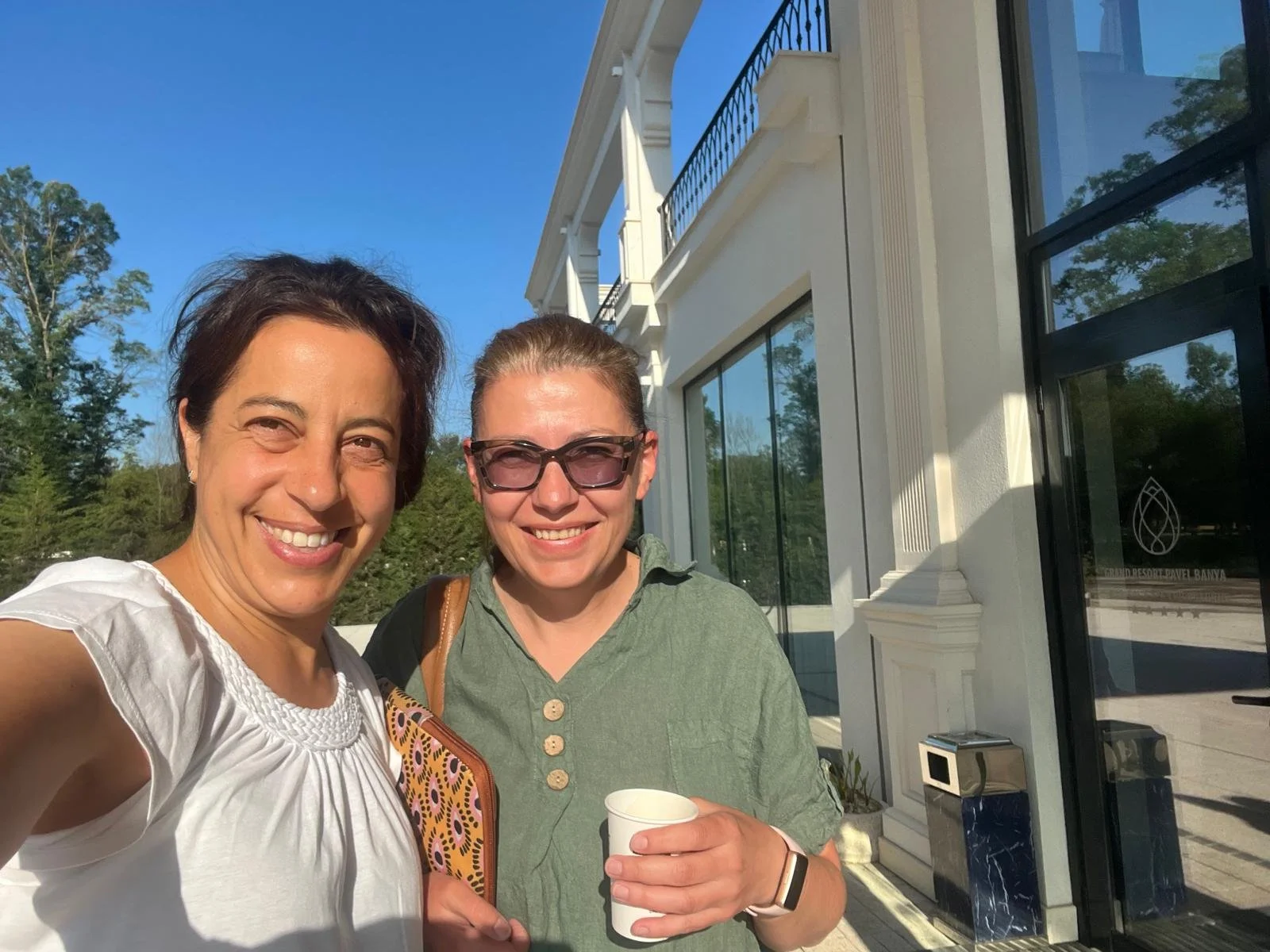 Julia and Elitsa in Bulgaria for rose