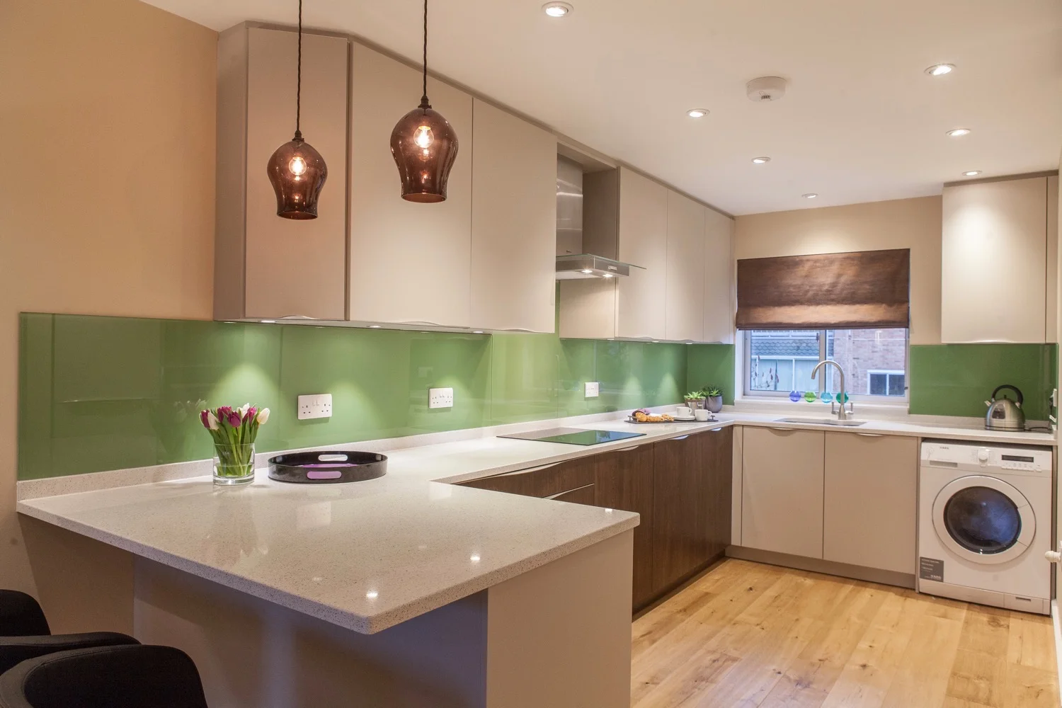 Contemporary open plan kitchen
