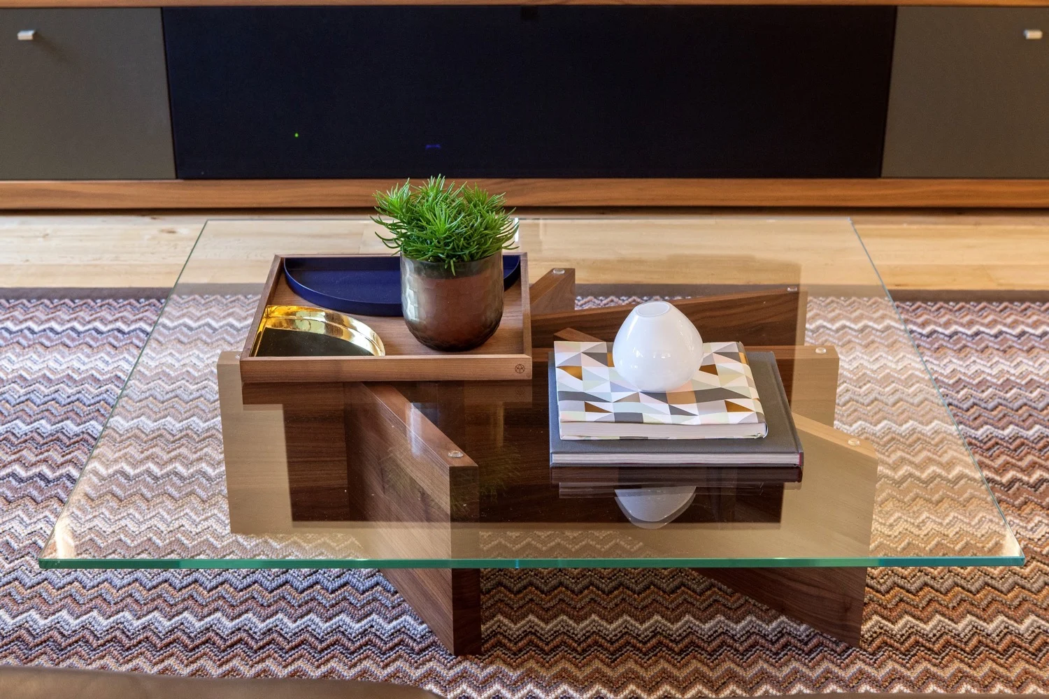 Contemporary Open Plan Living Room