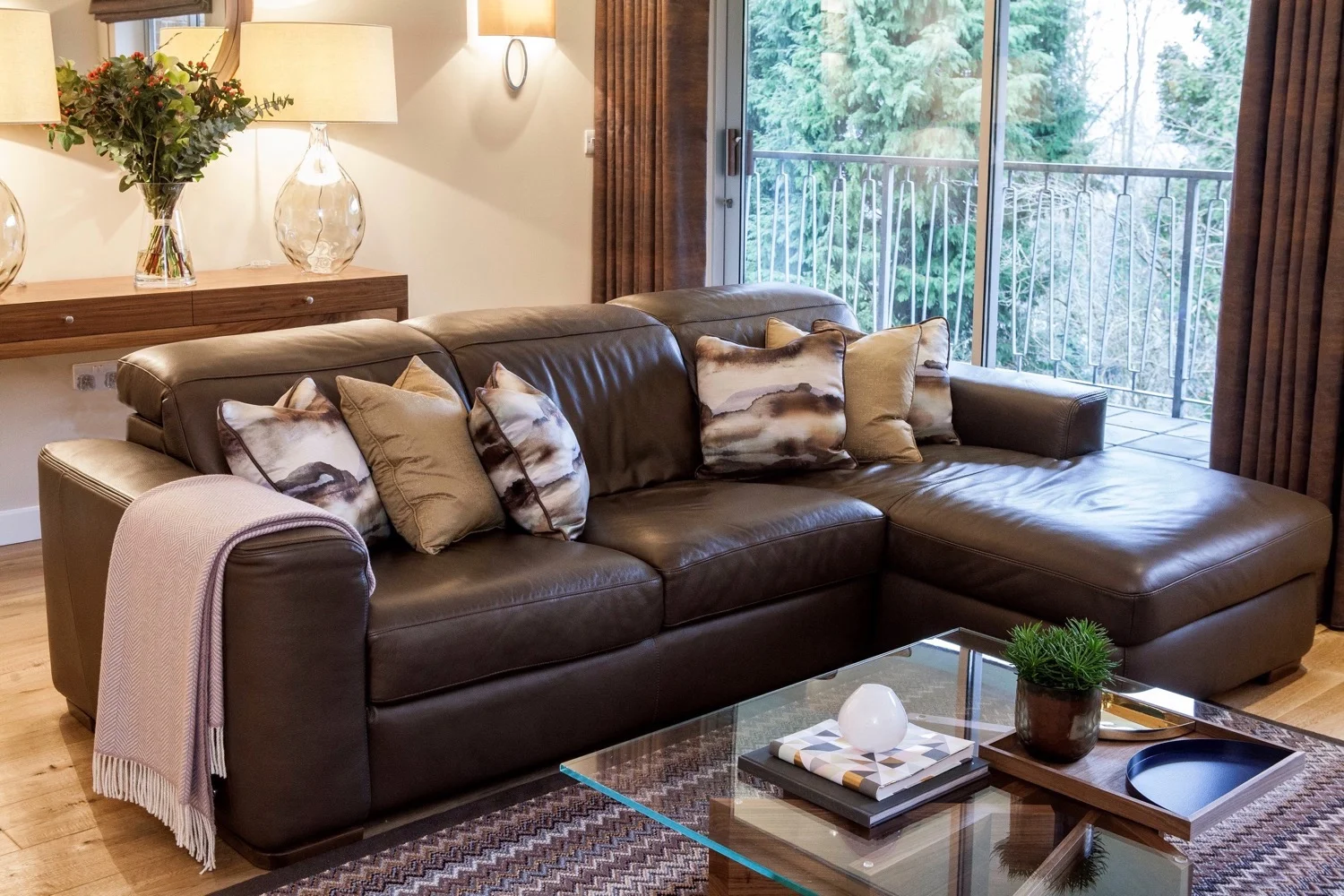 Contemporary Open Plan Living Room