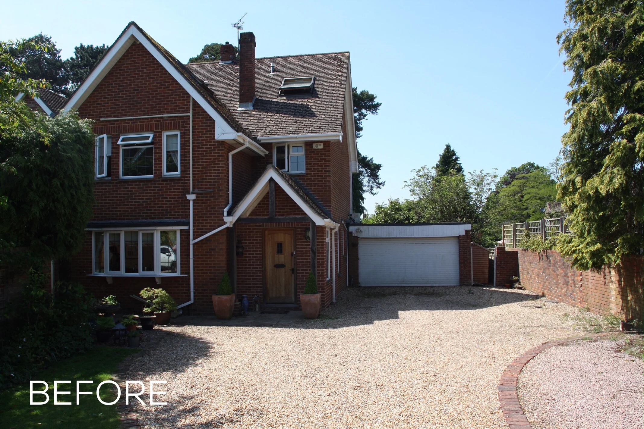 Front of House - Before