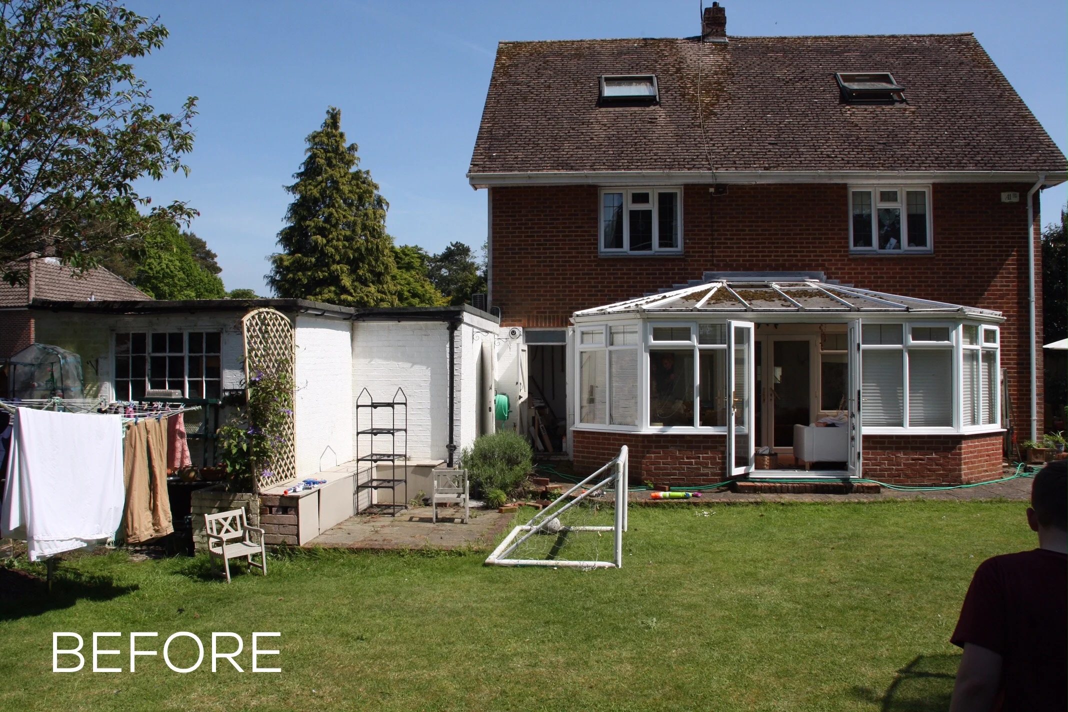 Rear of House - Before