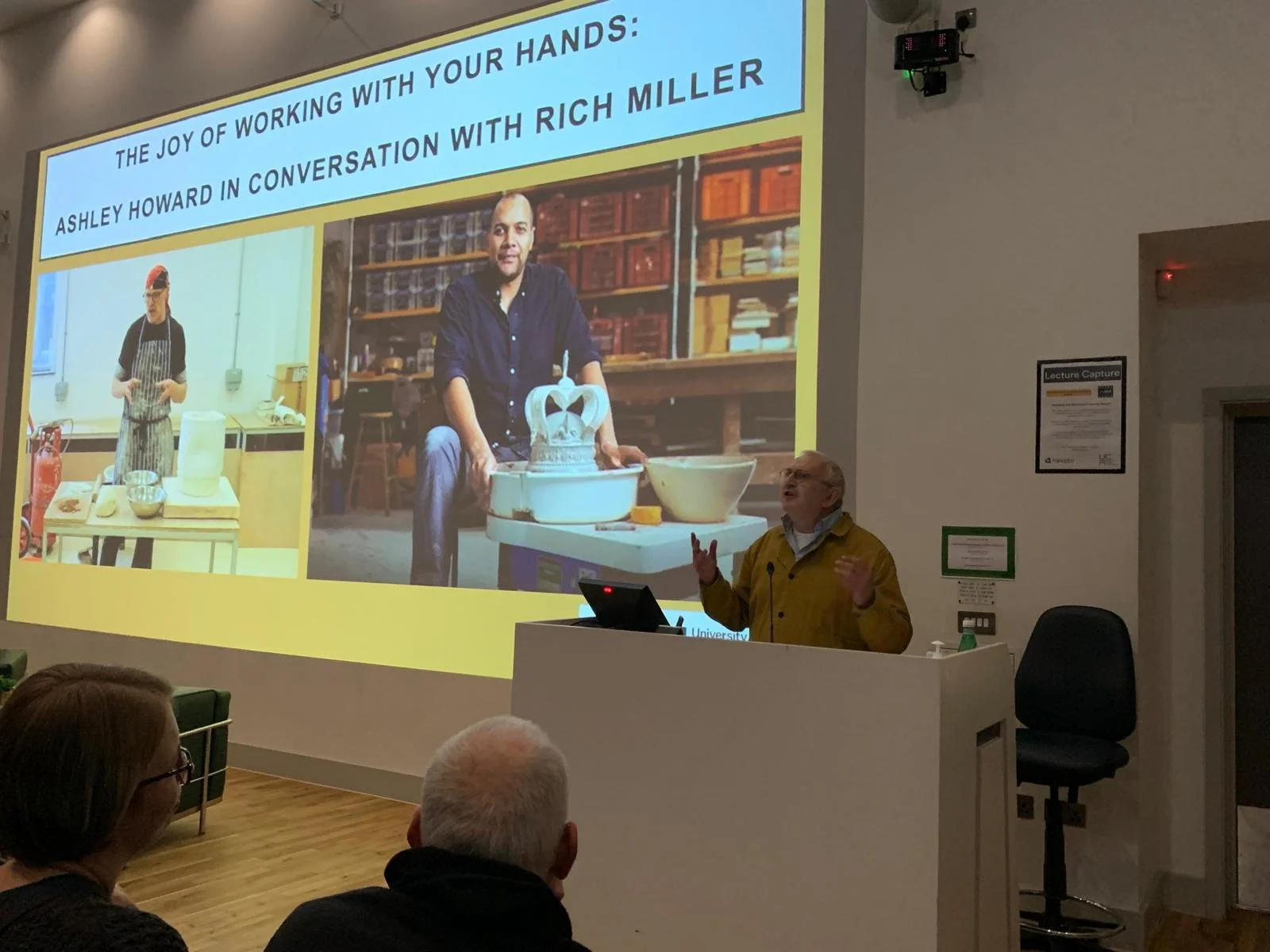 In Conversation: Ashley Howard and Richard Miller