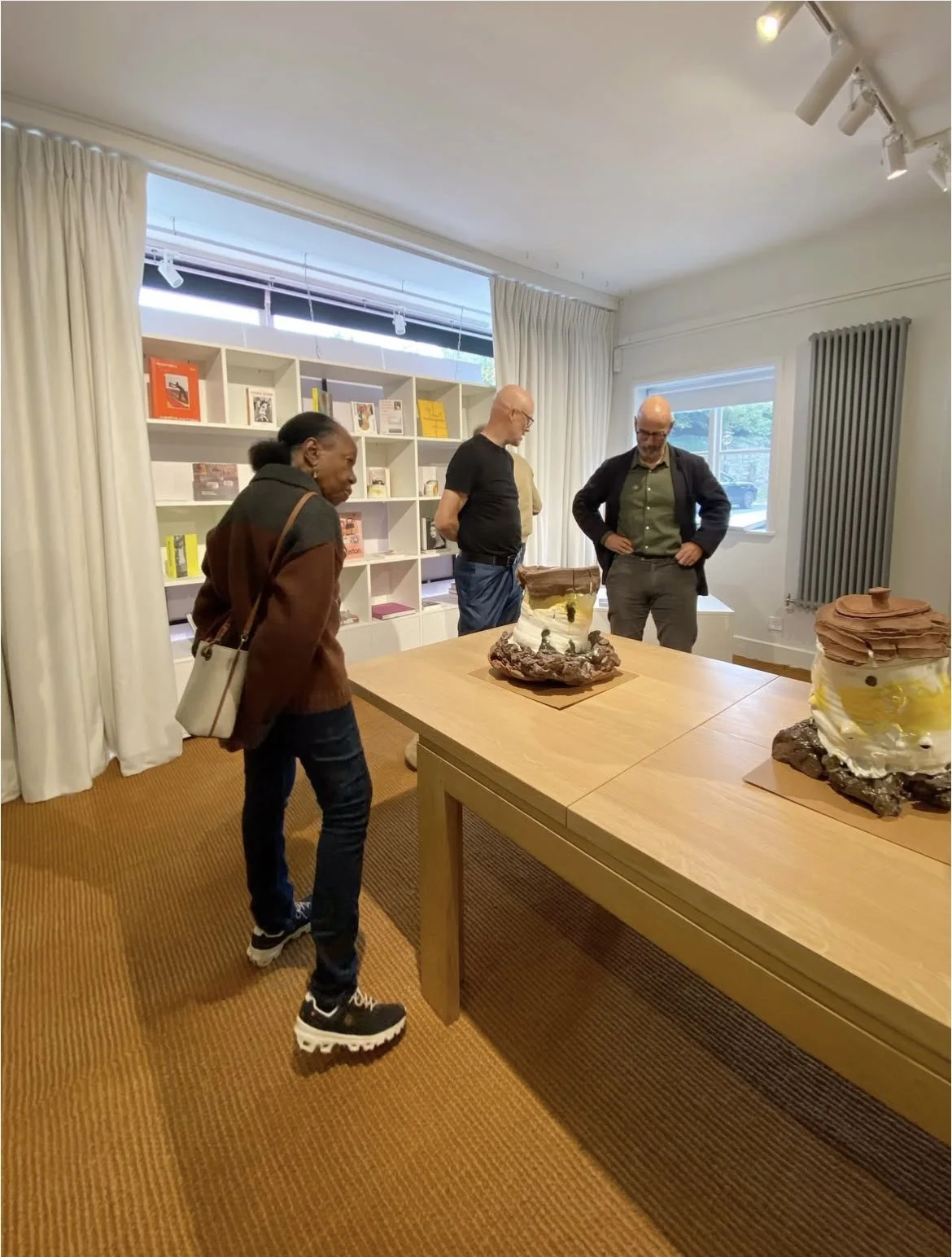 An enjoyable lunch and lecture to bring Ashley Howard's Interplay to a close; made all the more special to have Dame Magdalane Odundo in attendance. Click for Delia Cabral's summary.