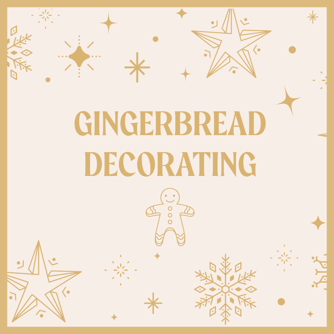 Gingerbread Decorating