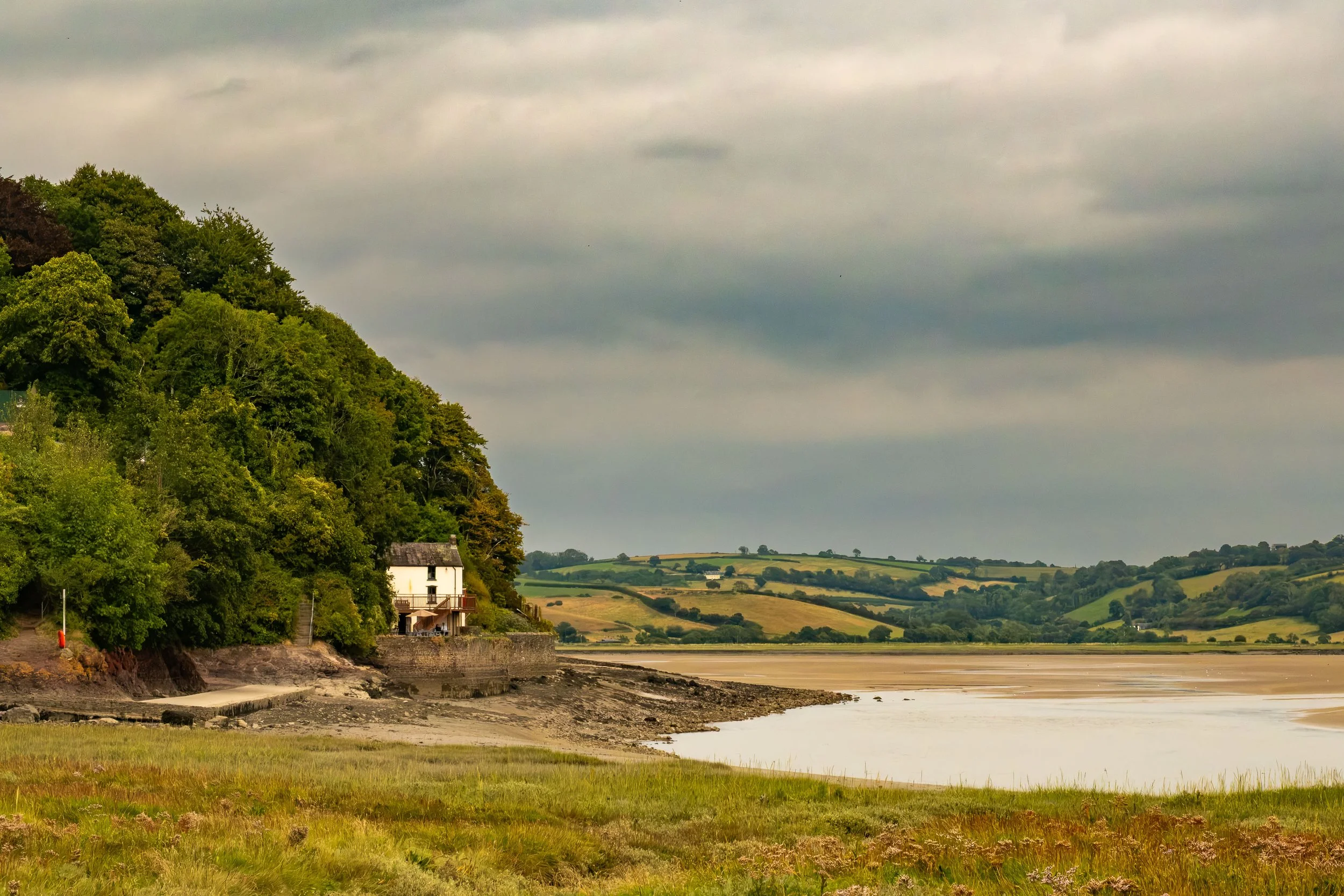 Dylan's house on the river