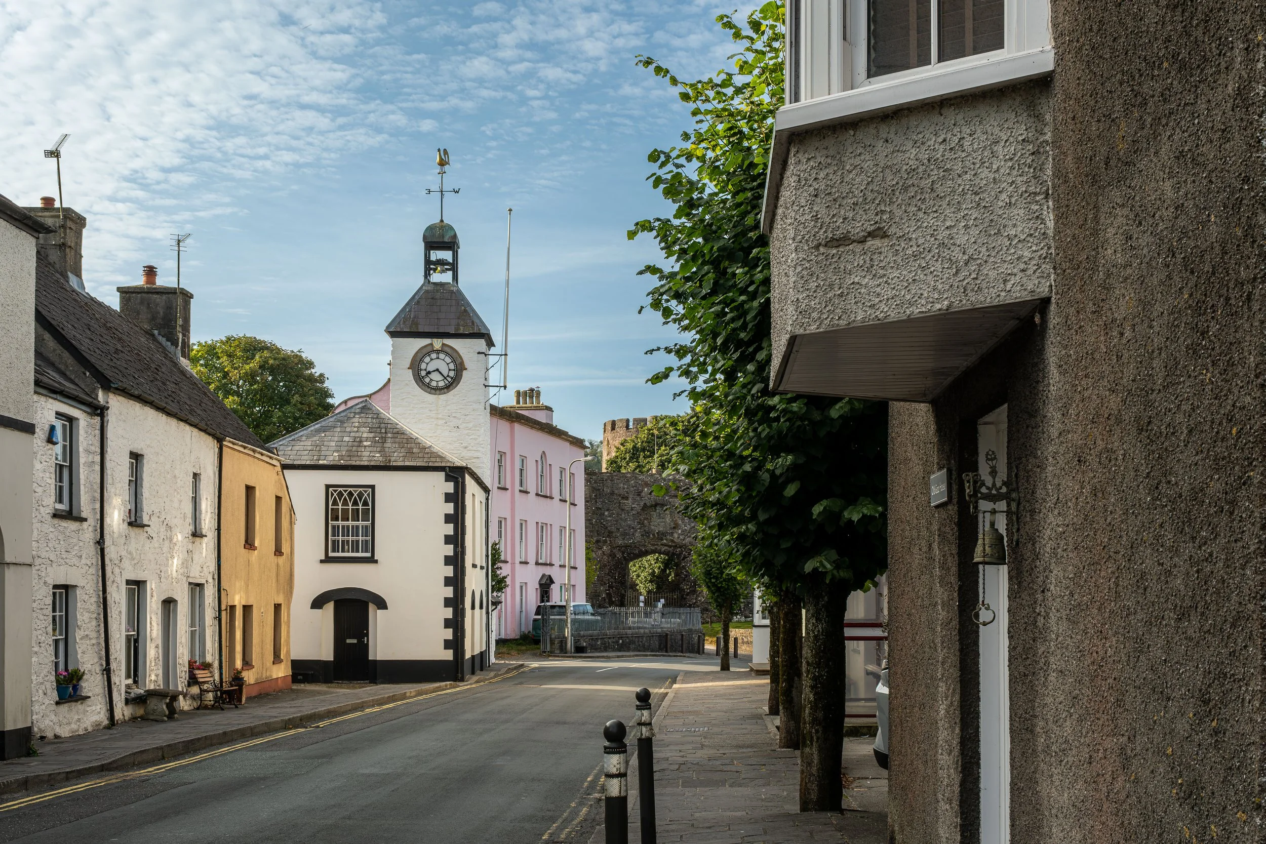 Main street in Laugharne