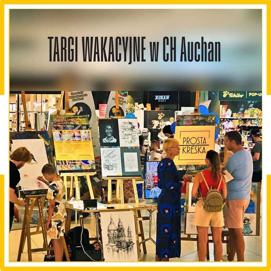 Targi wakacyjne w CH Auchan w Gdańsku
