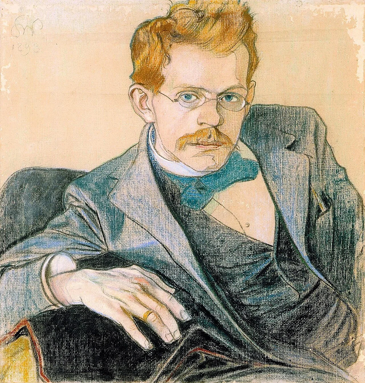 Stanisław Wyspiański  |  „Portret Józefa Mehoffera ” |  1898