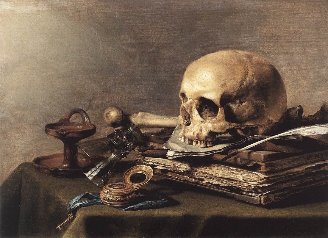 Vanitas, (1630)  Pieter Claesz