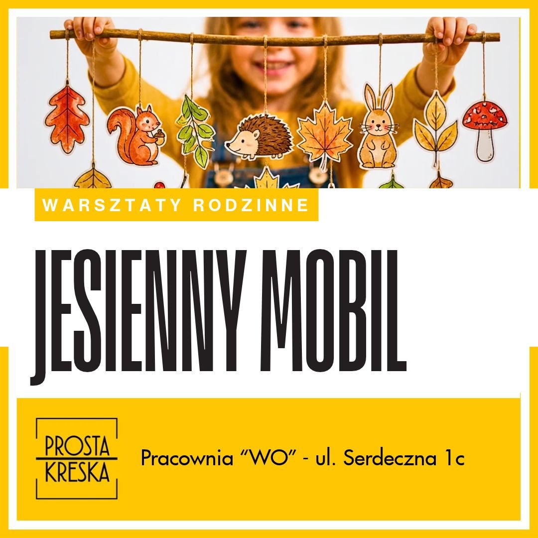 Jesienny mobil - warsztaty rodzinne