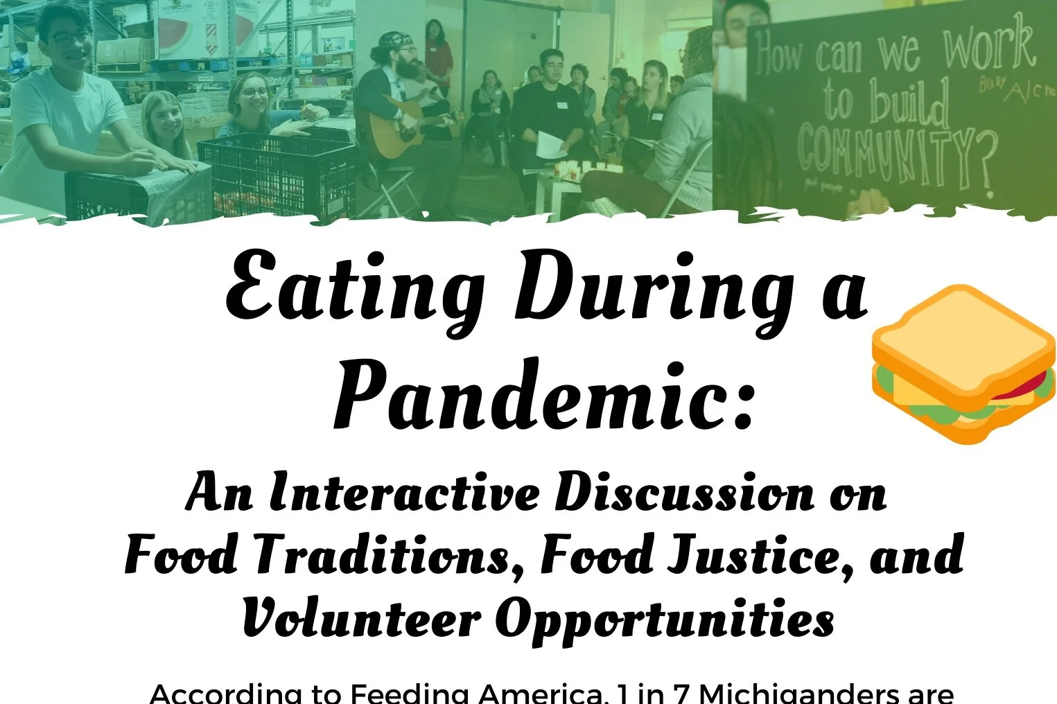 Eating During A Pandemic: An Interactive Discussion 