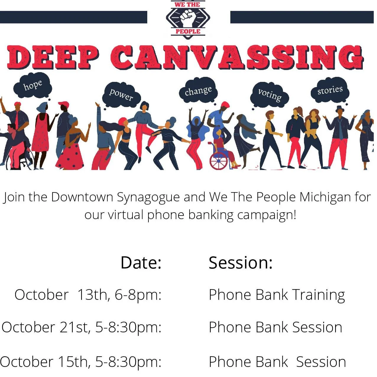 Deep Canvassing with We The People