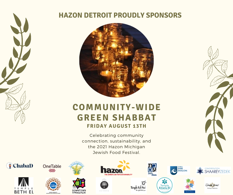 Community Wide Green Shabbat