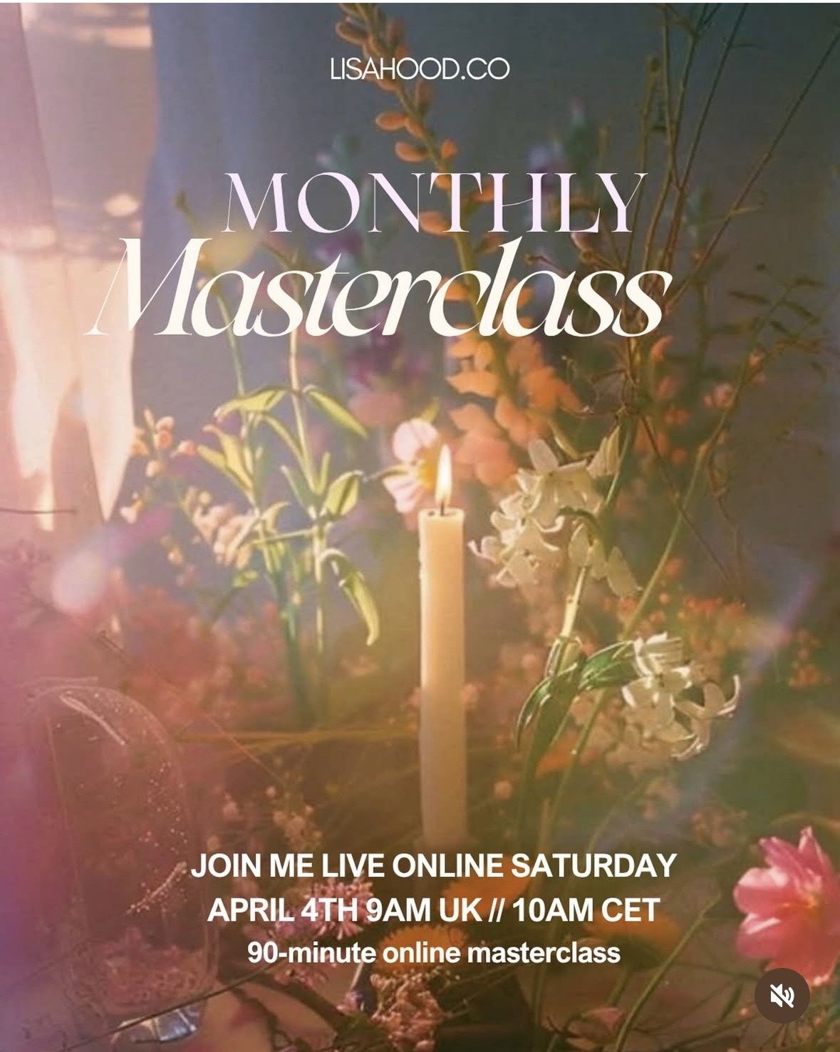 April Easter Masterclass - Saturday 4th April