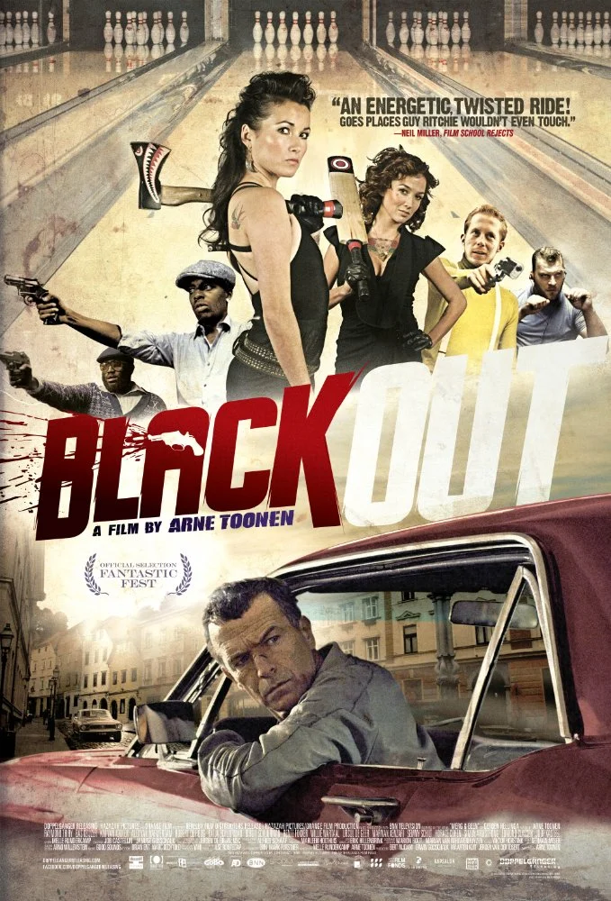 FILM Black Out: Killer, Koks und wilde Bräute DIRECTOR Arne Toonen COMPANY Hazazah Pictures, Orange Film, BNN TV Format Action/Comedy/Crime YEAR 2012 Job sound editor WEBSITE
