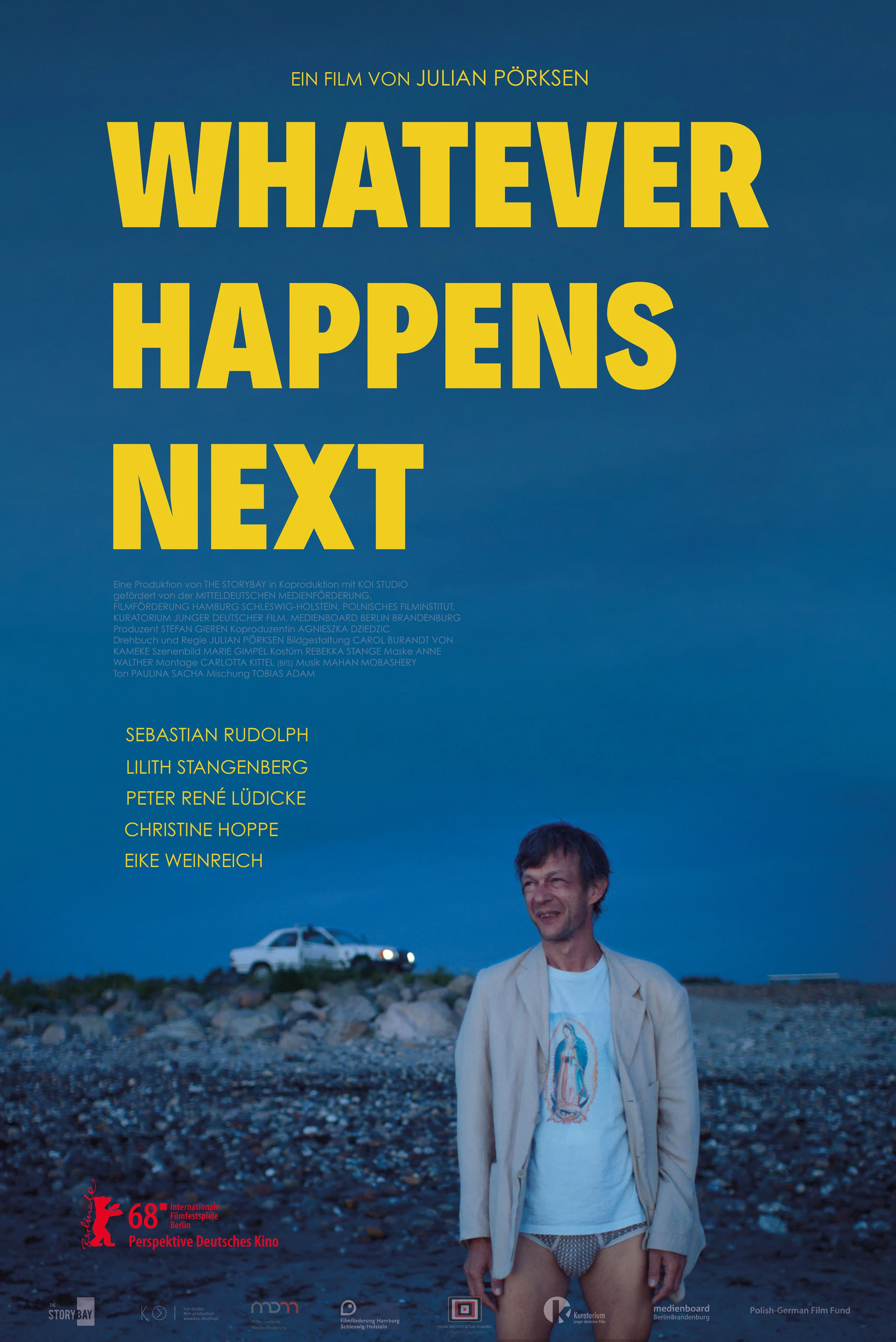 FILM Whatever Happens Next DIRECTOR Julian Pörksen COMPANY The StoryBay Format Perspektive Deutsches Kino YEAR 2018 Job sound designer WEBSITE