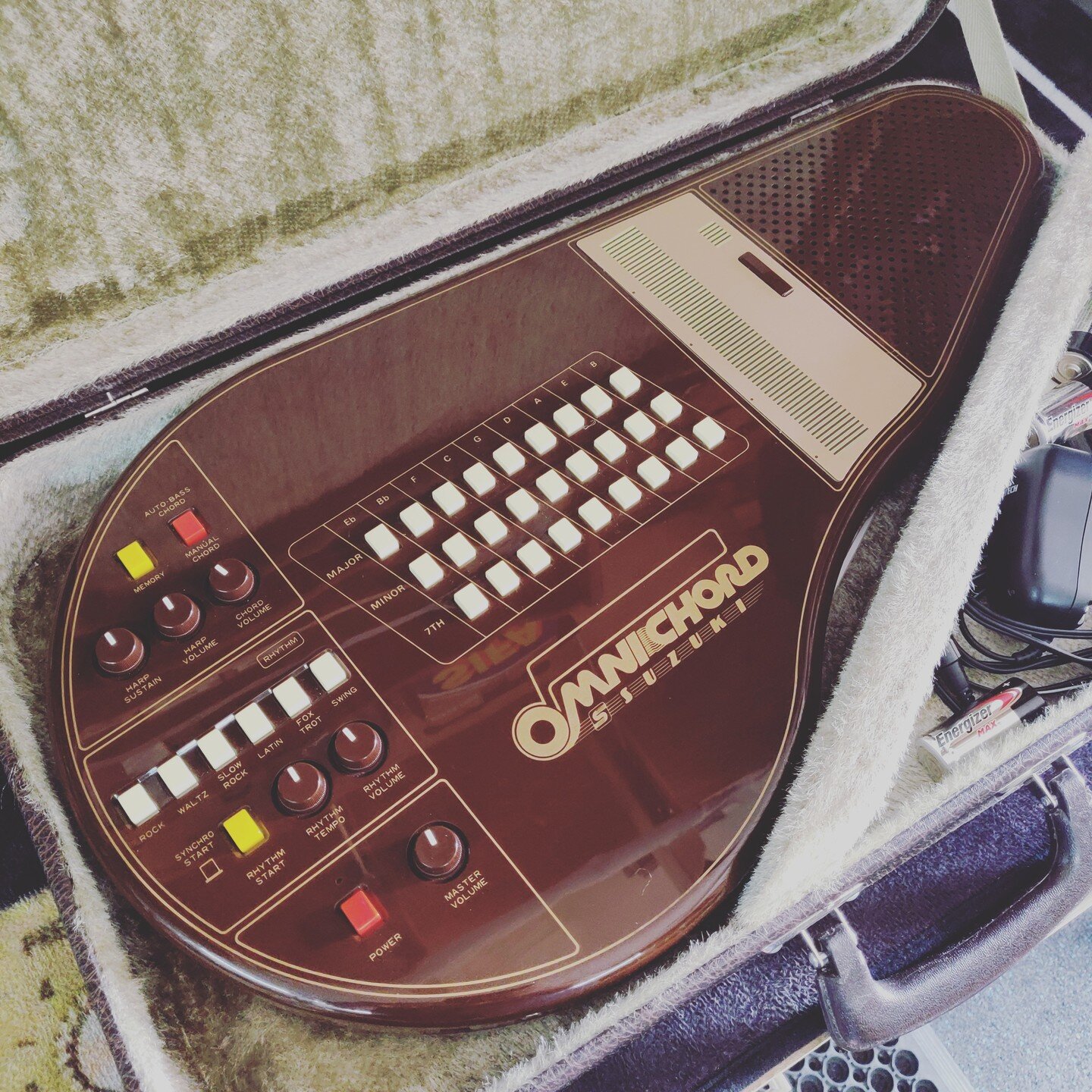 Got the chance to work on a vintage and quite rare Suzuki Omnichord OM27 this earlier this year. We sourced a power adapter for it and replaced a few chord button switches that had worn out. Very cool instrument indeed - if you're Zelda fan, I believ