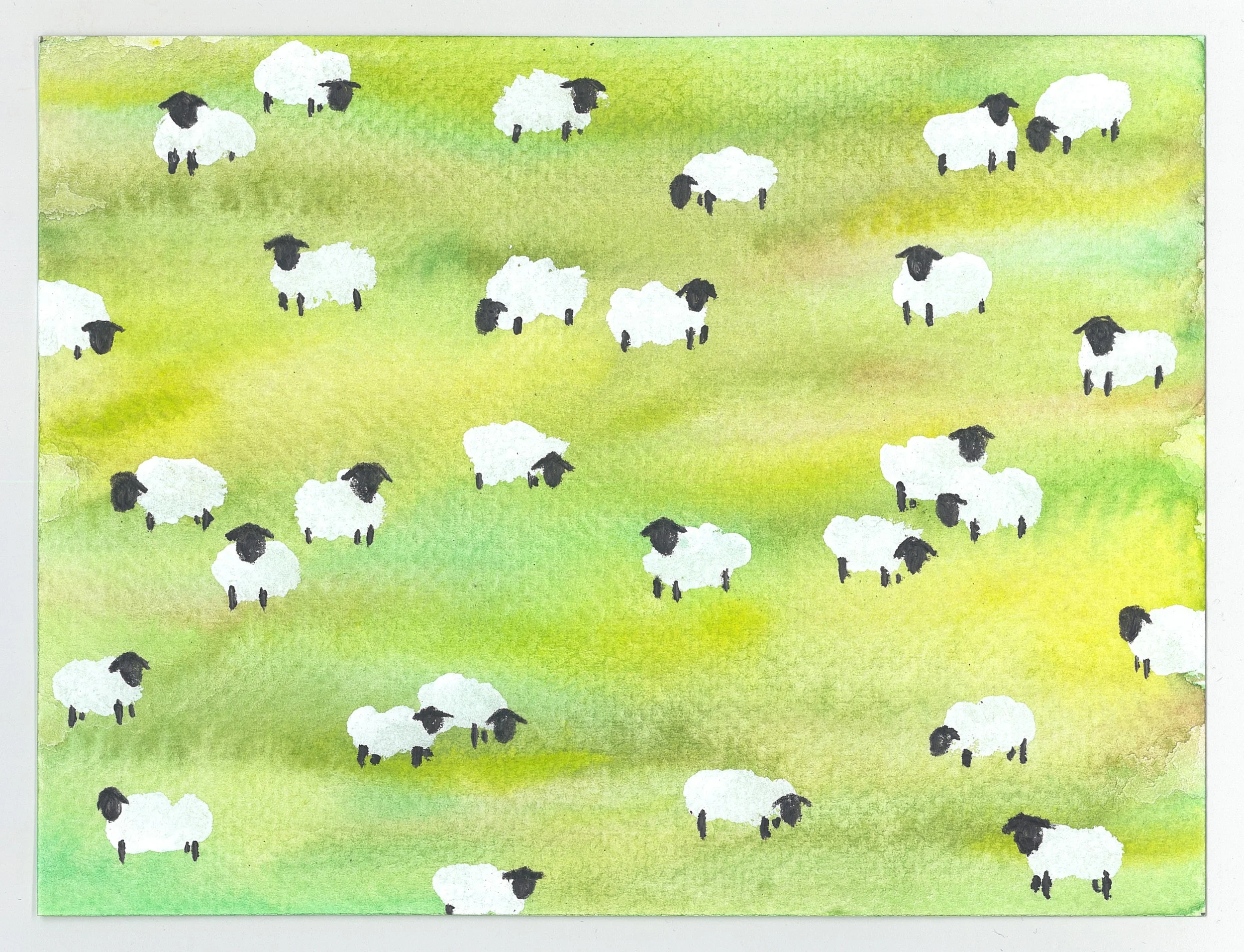  Projet personnel - aquarelle 
