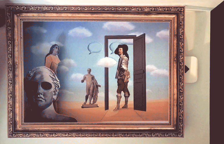  Projet personnel : Chirico + Picasso + Magritte + Van Dyck + Couture 