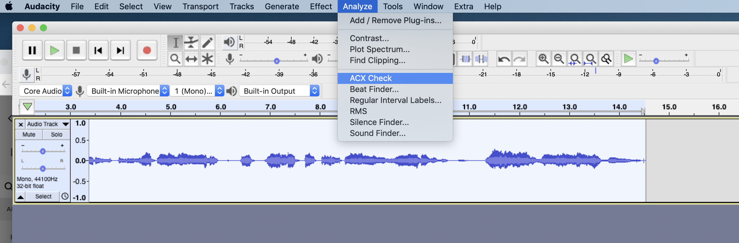 Normalizer Plugin ‘Acx Check’ And ‘Rms Normalize’ Plugins For Audacity – WXSPZZ