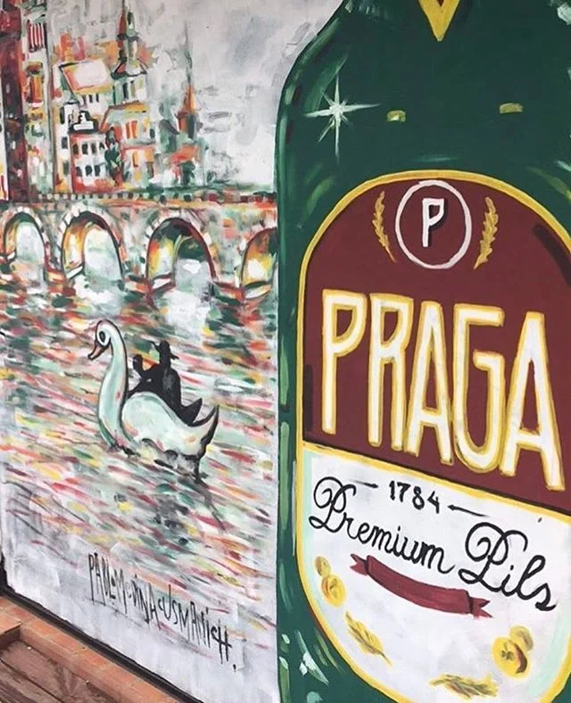 Thanks for sharing @euroshoppy 🍺 amazing drawing of Praga and Prague 🍺