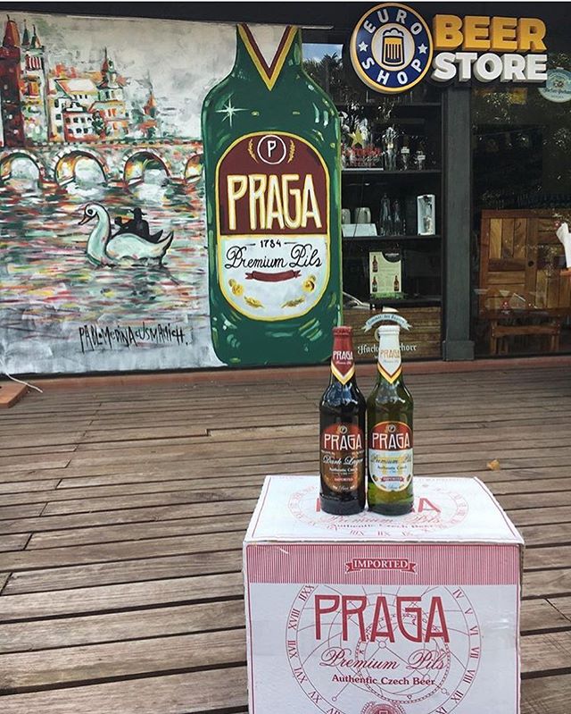 It is always a good time for a #pragabeer 🍺 #czechbeer #pragapils #praga