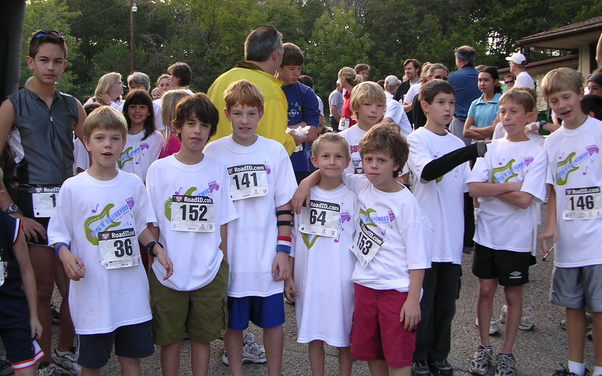 Runners from the 2005 race