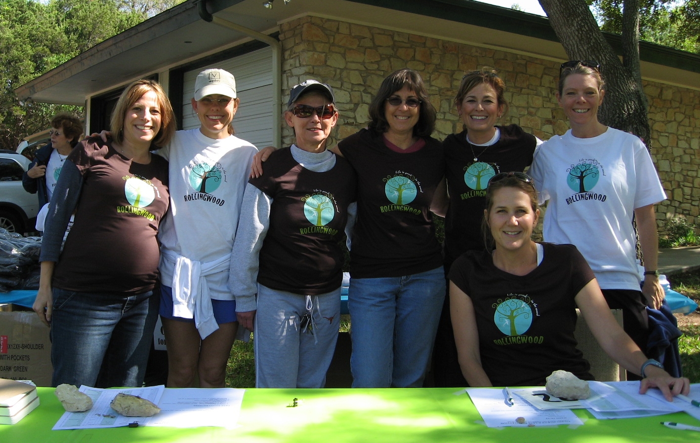 Volunteers from the 2008 race