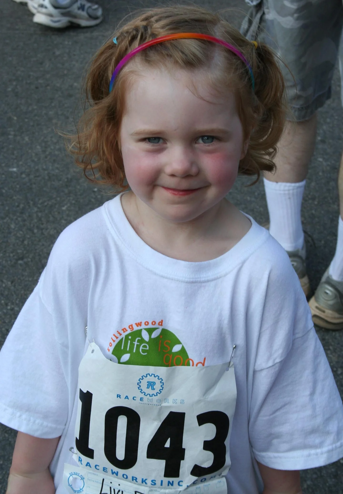 A young runner from the 2011 race