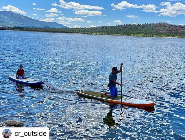 @cr_outside was up at Twin Lakes, Colorado giving a &quot;Super windy dad tow&quot;