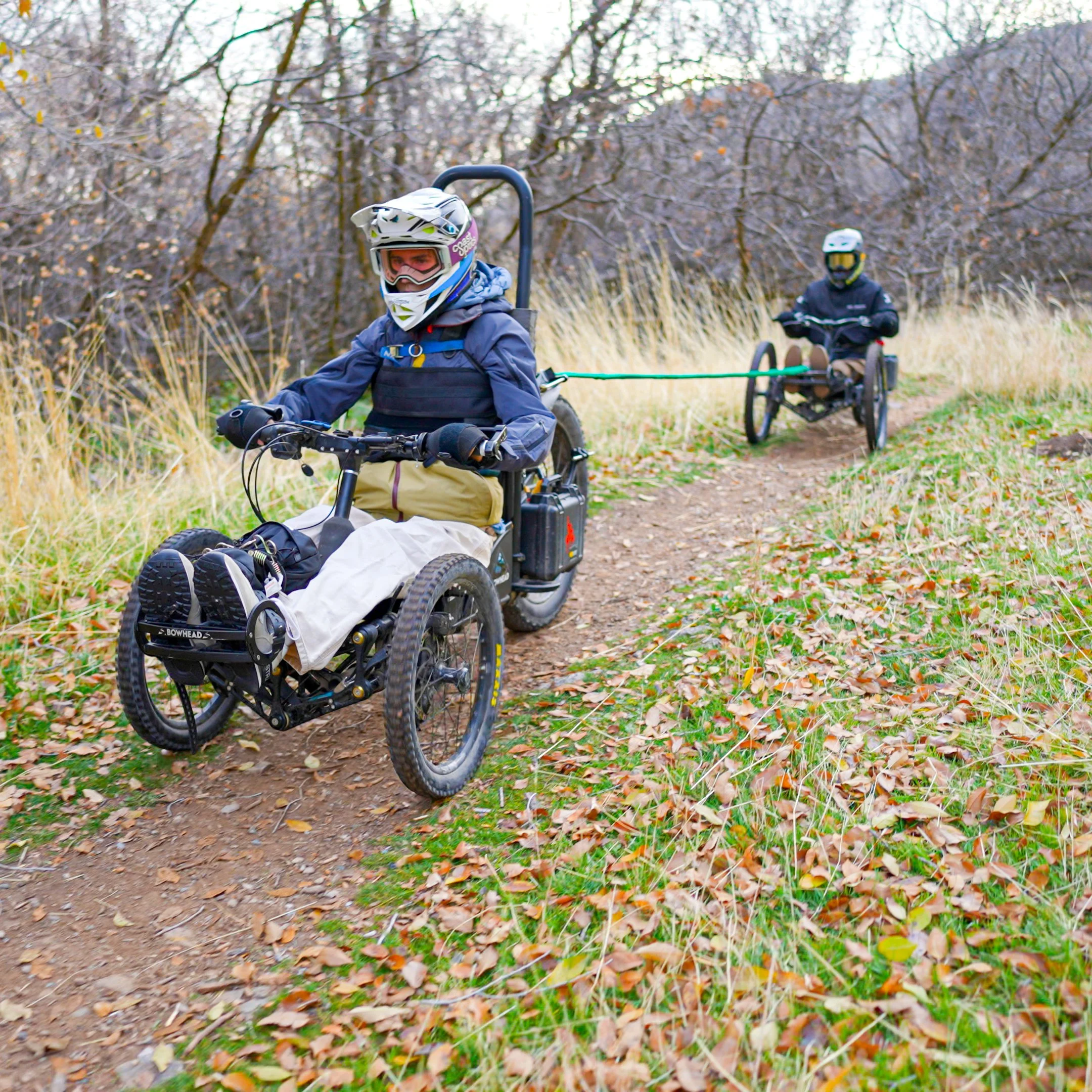 Adaptive Bike TowWhee Tow Bungee Strap KIT