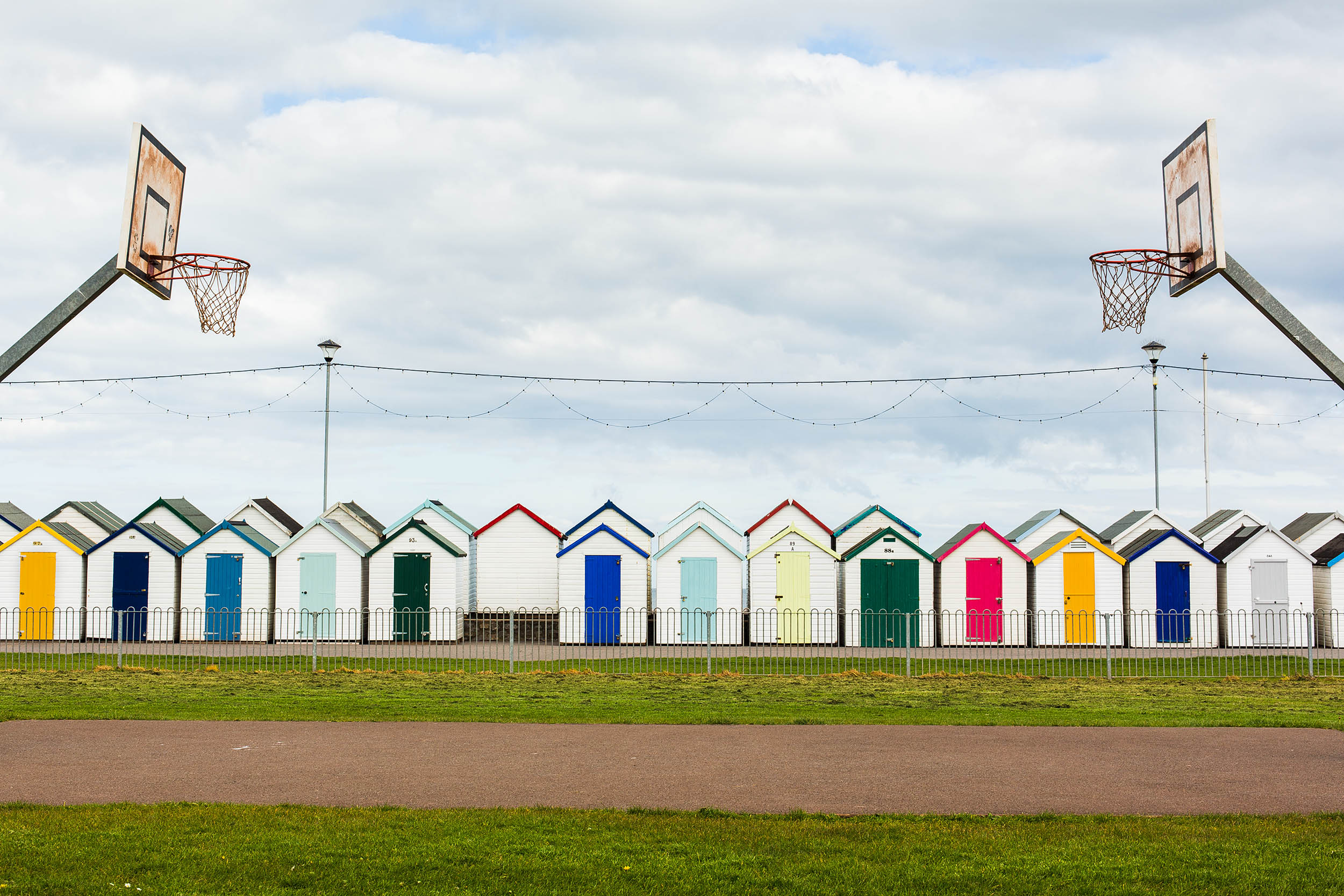 Beach huts, Paignton, Devon