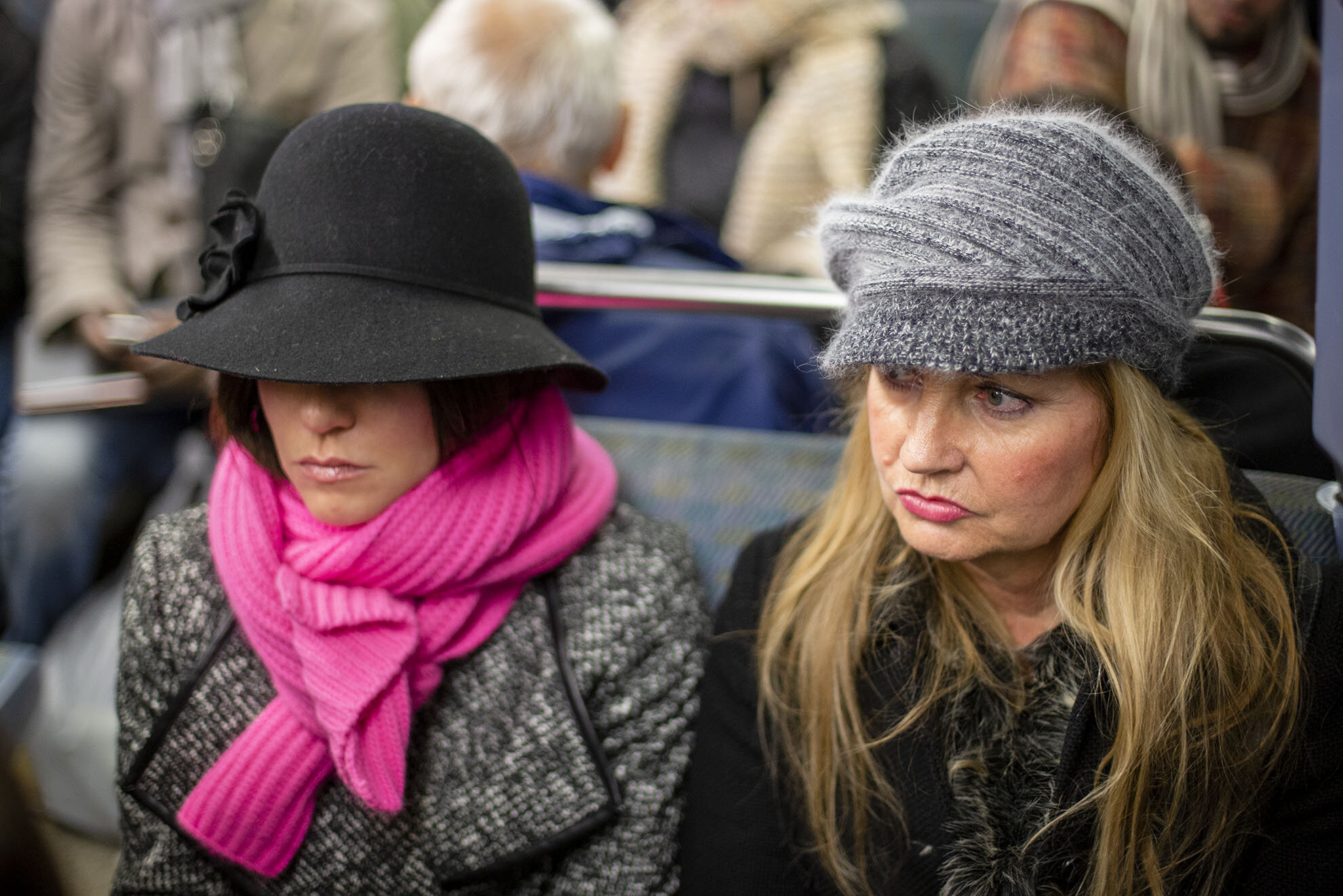  Train passengers, Paris 
