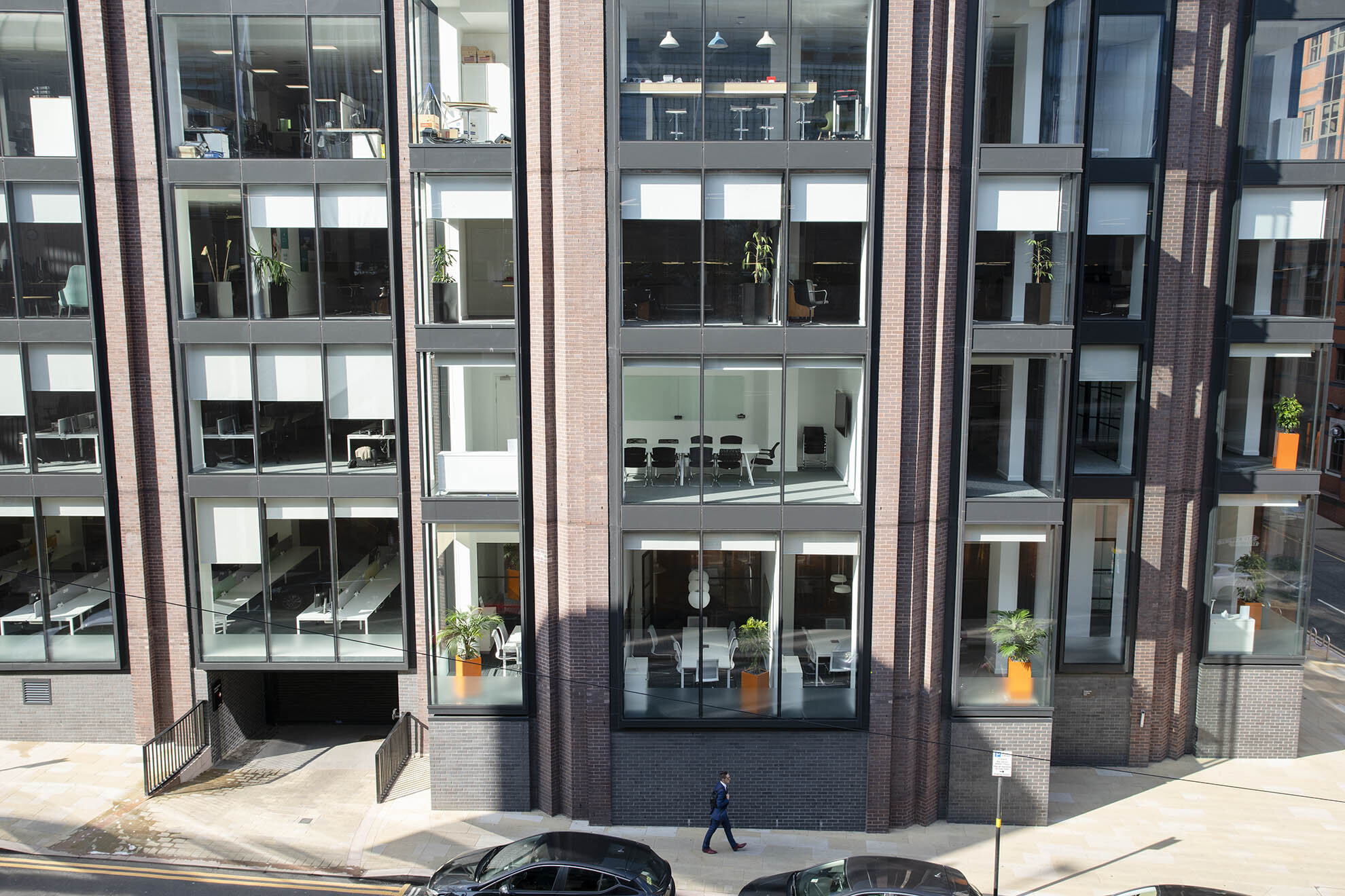 Offices remain largely empty in Birmingham, despite workers being allowed to return for the first time since lockdown restrictions were eased.