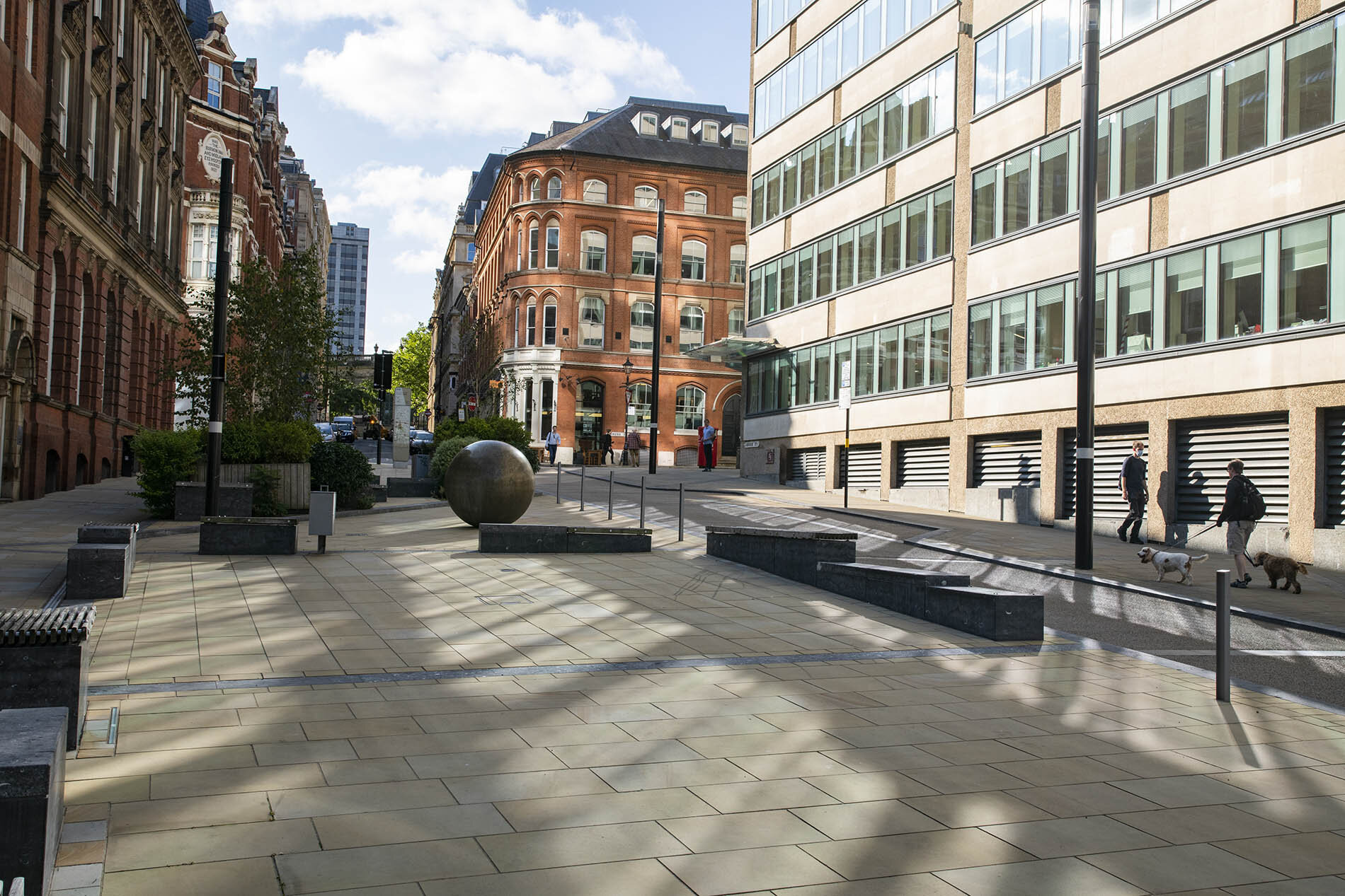 Offices remain largely empty in Birmingham, despite workers being allowed to return for the first time since lockdown restrictions were eased.