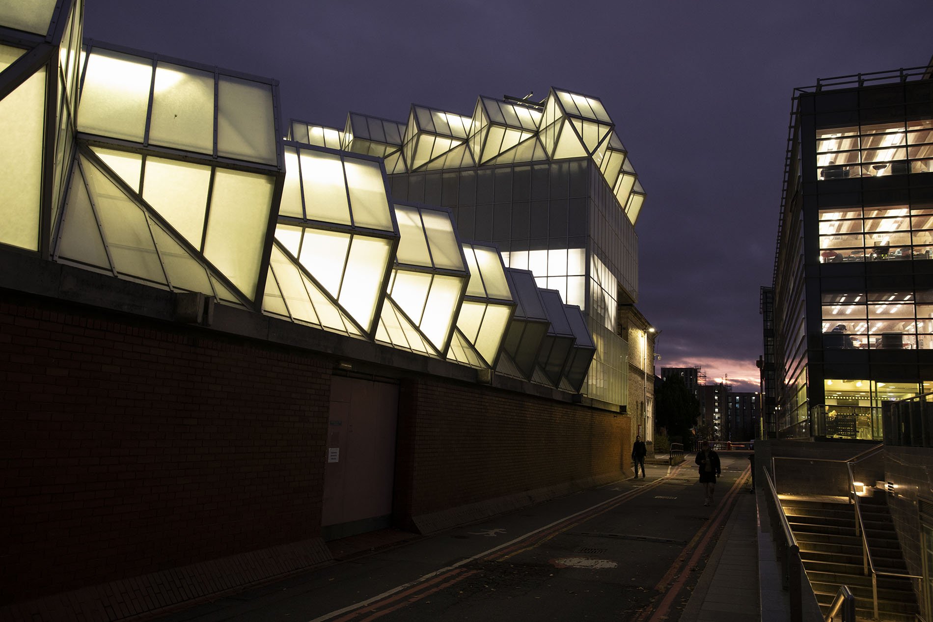 The Grade 2-listed engineering building at Leicester University