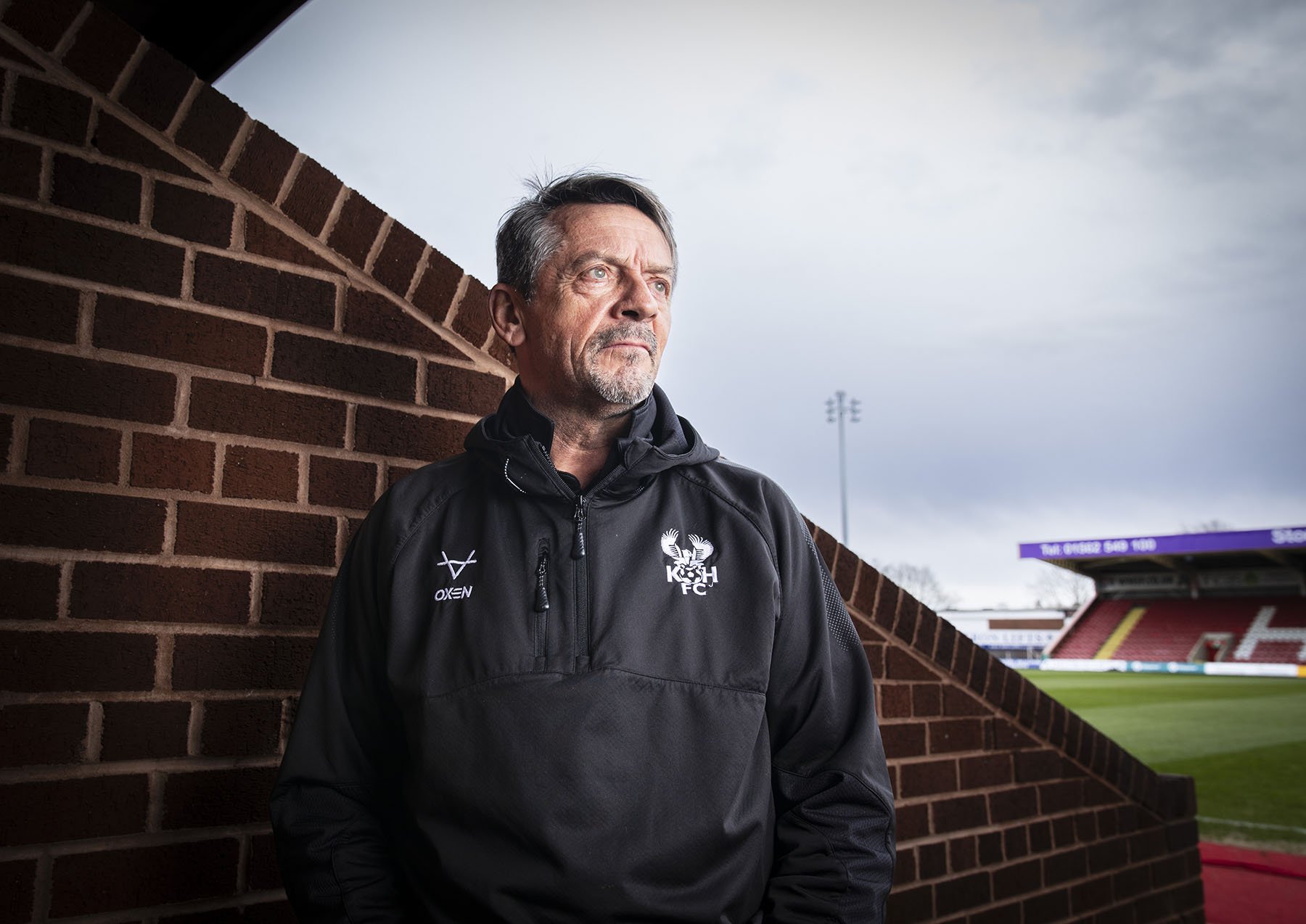  Phil Brown, former Premiership manager with Hull City, now with Kidderminster Harriers. 