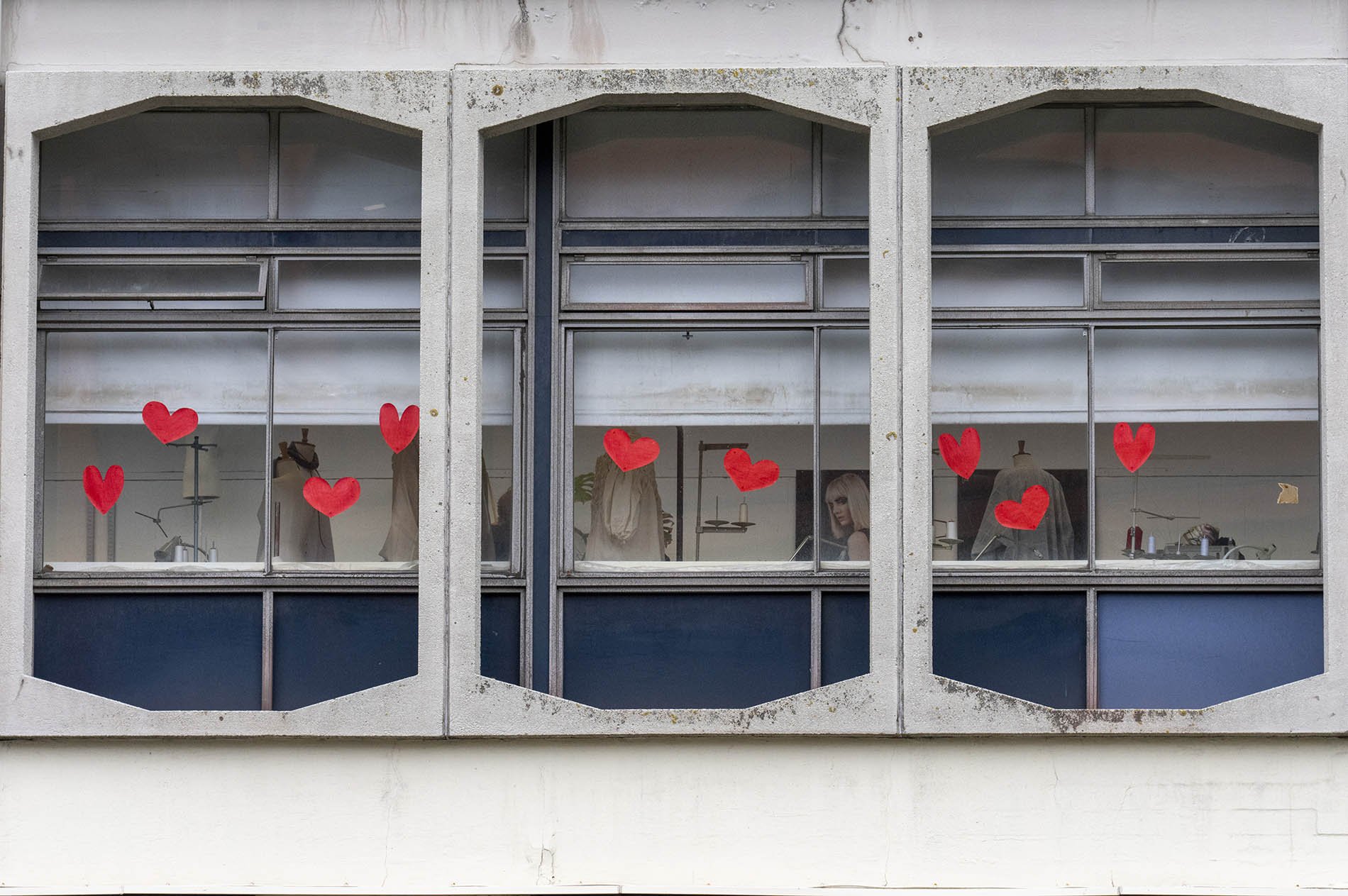 Students have shown their support for the Brutalist-style Wolverhampton School of Art, which is due to be demolished.