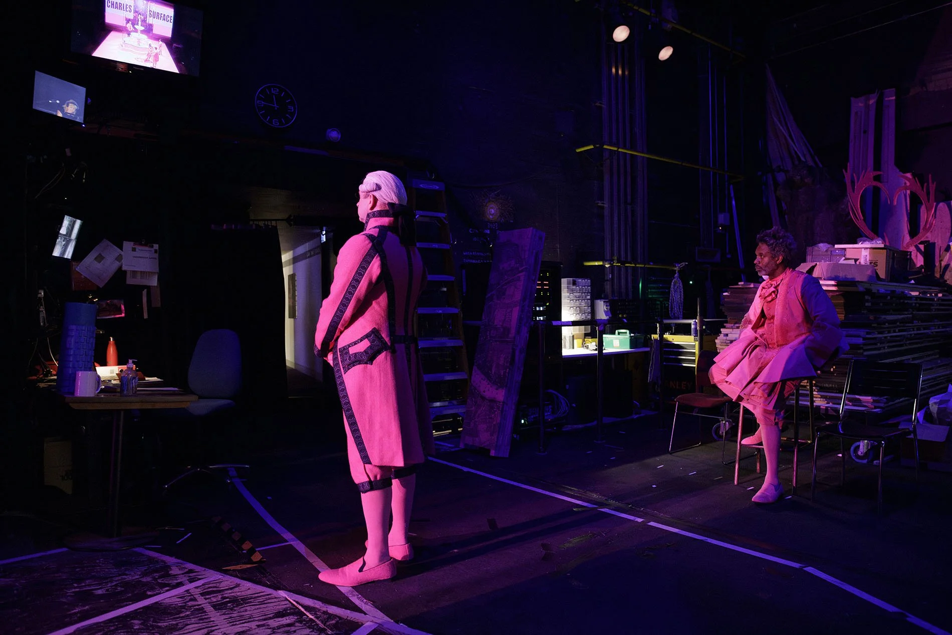  Behind the scenes at the Royal Shakespeare Company in Stratford-upon-Avon 